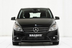 Die Mercedes-Benz B-KLasse von Brabus in der Frontansicht