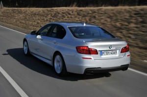 Der BMW M550d Performance xDrive mit 19 Zoll Felgen