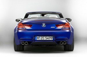 Die Heckpartie des BMW M6 Cabrio