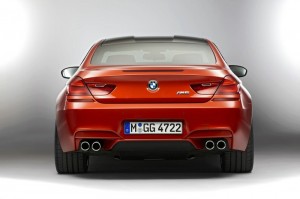 Der BMW M6 Coupe in der Heckansicht