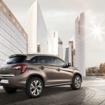 Der Citroen C4 Aircross in der Heck und Seitenansicht