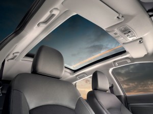 Das Panoramadach des neuen Citroen C4 Aircross