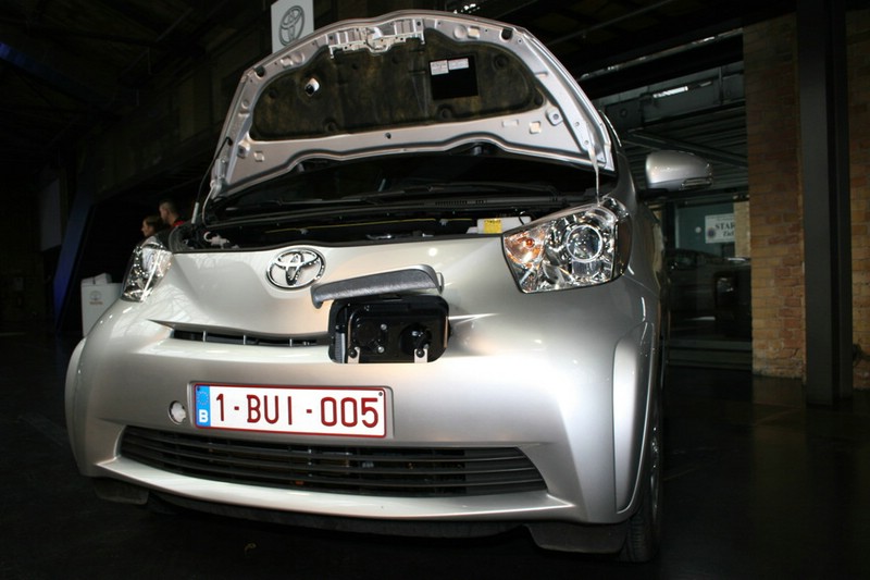 Der Toyota iQ EV mit Elektroantrieb
