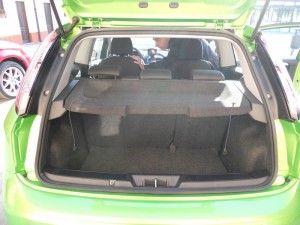 Der Kofferraum des neuen Fiat Punto