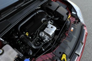 Ford Focus Ecoboost Blick unter der Haube