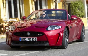 2012-er Jaguar XKR-S Cabriolet in der Frontansicht