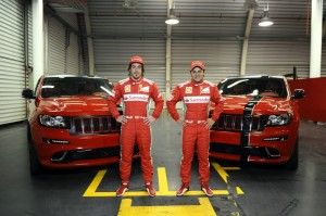Jeep Grand Cherokee SRT8 2012 für Fernando Alonso und Felipe Massa