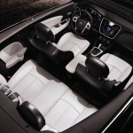 Der Innenraum des neuen Lancia Flavia Cabrio