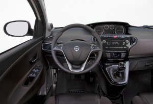 Das Cockpit des Lancia Ypsilon