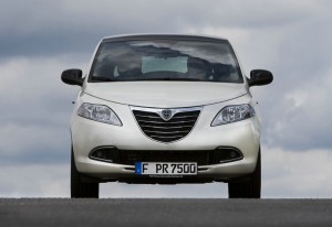 Die Frontpartie des Lancia Ypsilon