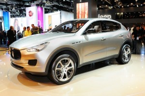 Maserati Kubang auf der Automesse in Frankfurt