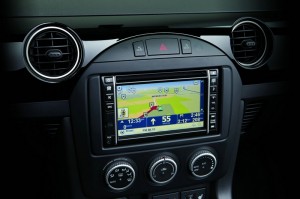 Das Tom-Tom Navigationssystem im Mazda MX-5 Hamaki