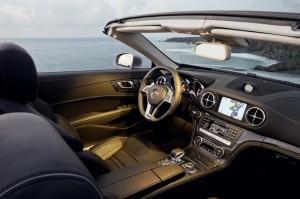 Das Interieur des Mercedes-Benz SL 63 AMG