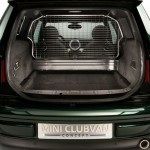 Die Ladefläche des Lieferwagens Mini Clubvan Concept