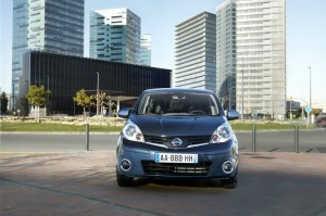 Nissan Note Frontansicht, Grill
