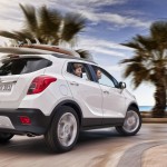 Der Opel Mokka von hinten - Heckansicht