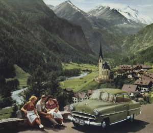 Opel Olympia Rekord aus dem Jahr 1955