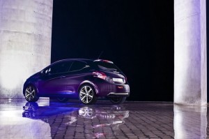 Peugeot 208 XY Concept in der Heckansicht