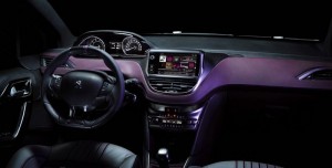 Der Innenraum des Peugeot 208 XY Concept