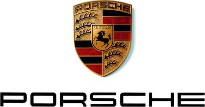 Das Logo von dem Autohersteller Porsche