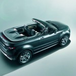 Land Rover Konzeptfahrzeug Range Rover Evoque Cabriolet in der Seitenansicht