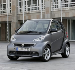 2012-er Smart Fortwo in der Frontansicht