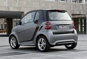 Der neue Smart Fortwo in der Heckansicht