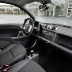 Der Innenraum des Sondermodells Smart Fortwo Sharpred