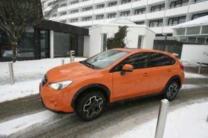 Subaru XV 1,6 in der Farbe Orange im Test