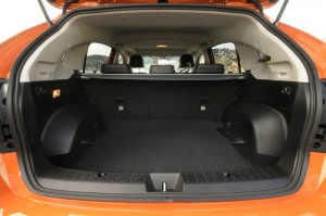 Der Kofferraum des Subaru XV bietet genug Platz fürs Gepäck