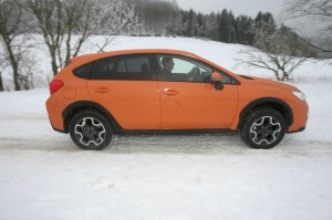 Der Subaru XV 1.6 in der Seitenansicht