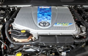 Der Wasserstoffmotor des Toyota FCHV-adv