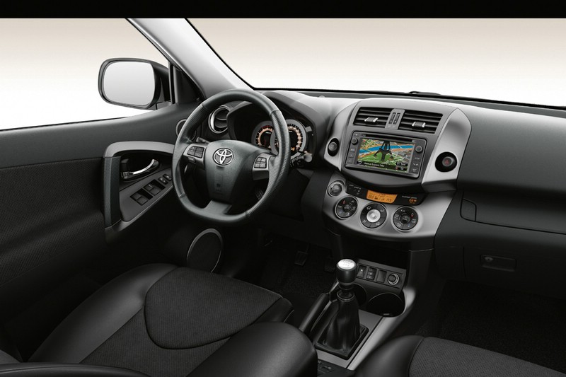 Innenraum des Sondermodells Toyota RAV4 Travel