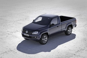 VWs Pickup Amarok als Einzelkabine - Standaufnahme