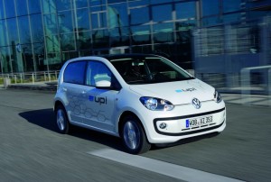 Die Elektroversion des neuen VW Up