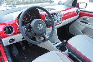 Cockpit des neuen Volkswagen Up!