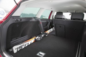 Der Kofferraum des neuen Volkswagen Passat Alltrak