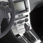 Die Mittelkonsole des Volkswagen Passat Alltrak
