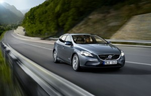 Der neue Volvo V40 Schrägheck in der Frontansicht