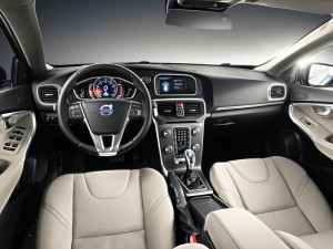 Der Armaturenbrett des neuen Volvo V40