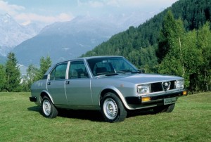 Der Alfa Romeo Alfetta 2.0 Turbodiesel wurde von 1978-1981 gebaut