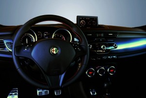 Das Cockpit des Alfa Romeo Giulietta TCT