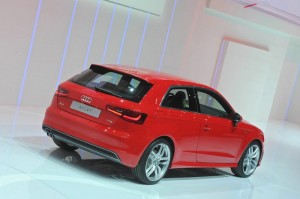 Die Heckpartie des neuen Audi A3