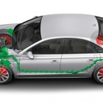 Das Hybridsystem des Audi A8 h