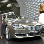 Der BMW 6er Gran Coupe auf dem Genfer Autosalon 2012 + Messegirls