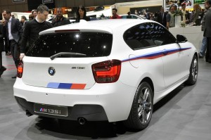 BMW Concept M135i (Weiss) in der Heckansicht
