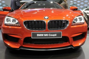 Das BMW M6 Coupe in der Frontansicht - Genf Auto-Salon 2012