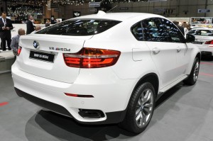 BMW X6 M50d auf dem Genfer Automobilsalon 2012