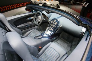 Das Interieur des Bugatti Veyron 16.4 Grand Sport Vitesse