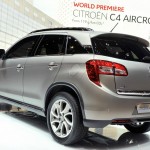 Der Citroen C4 Aircross in der Heckansicht